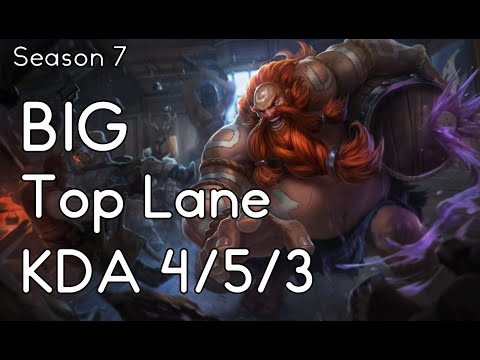 BIG - Gragas vs Kled - NA - Gameplay Highlight S7