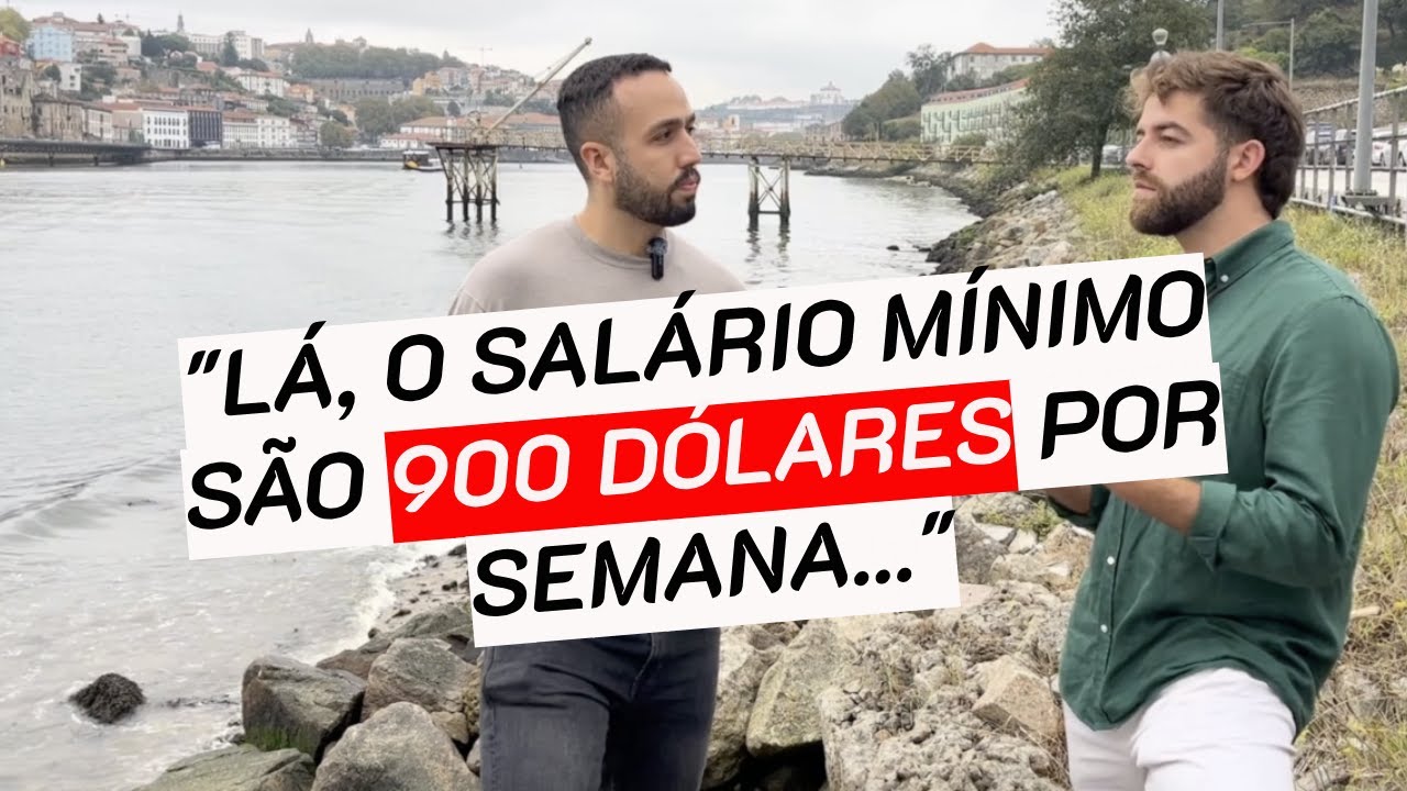 PORTUGUESES SAINDO DA EUROPA? ELE DECIDIU IMIGRAR PARA...