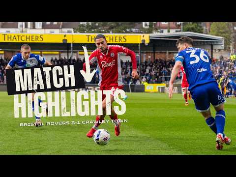  FC Bristol Rovers 3-1 FC Crawley Town