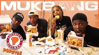 Family Mukbang - Popeyes Fried Chicken + What We Wanted To Be Growing Up!