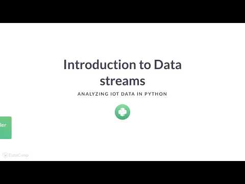 Python Tutorial: Introduction to Data streams