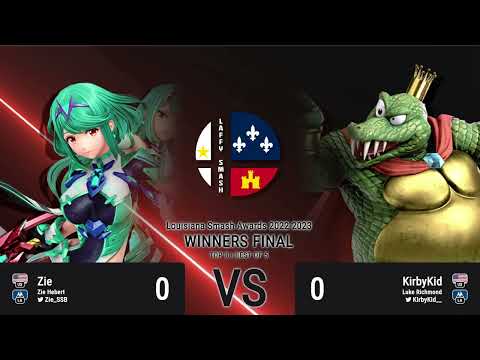 Zie (Pyra/Mythra) vs KirbyKid (King K. Rool) -  Winners Final  - Louisiana Smash Awards 2022-2023