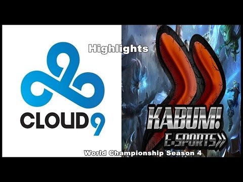 League of Legends World Championship 2014 - Season 4: C9 Vs KBM Highlights