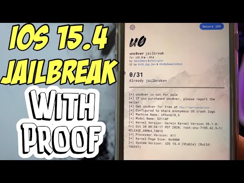 iOS 15.4 Jailbreak Without PC ✅ How To Jailbreak iOS 15.4 Unc0ver ( NO PC ) 2022