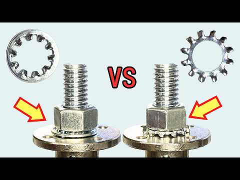 Nuts & Bolts - Internal vs External Tooth Lock Washers – DIY Impact & Vibration Test – Part 4
