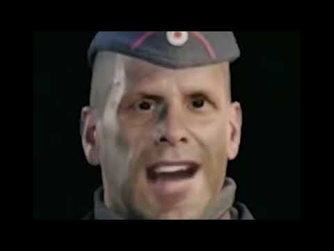 Enlisted but all the soldiers are singing Witch Doctor