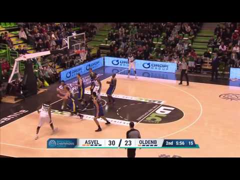 Highlights Brian Qvale: ASVEL Lyon-Villeurbanne - EWE Baskets