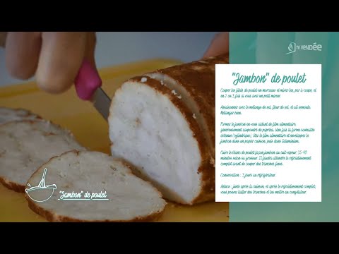 "Jambon" de poulet #mogettetamayo #recette