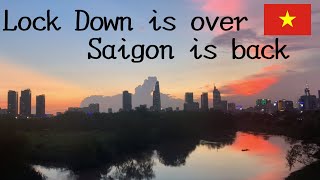 ホーチミン　ロックダウンが終わった街の風景