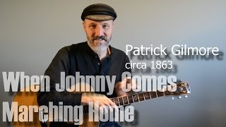 When Johnny Comes Marching Home - Guitar Lesson
