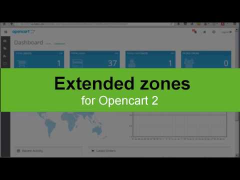 Extended Zones for Opencart 2