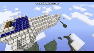 preview picture of video 'Minecraft/Tekkit Redpower Frames ship'