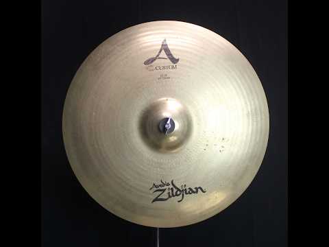 Used Zildjian 20" A Custom Ride - 2309g (video demo) image 3