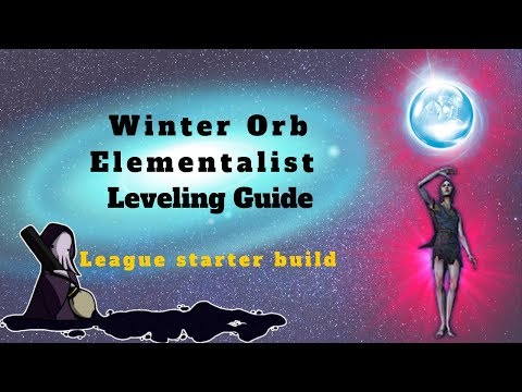 [Path of Exile 3.6] Winter Orb Elementalist Leveling Guide, Synthesis League Starter Build!
