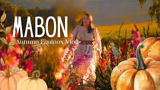 Celebrating Mabon | Witch Vlog | Pumpkin Spice Latte Cake