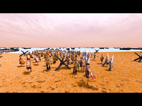 Jedi, Romans, Spartans Landed on an Island of 4,000,000 Zombies!  ULTIMATE EPIC BATTLE SIMULATOR 2