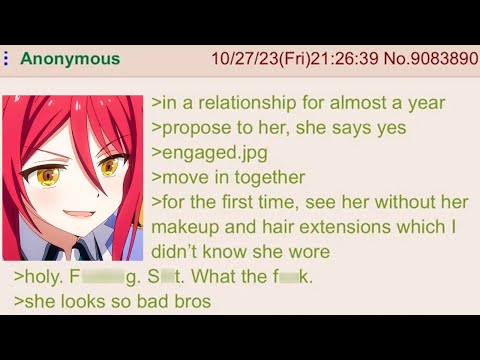 Anon Realizes the Woman He'll Marry Is Ugly AF | 4Chan Greentext Stories
