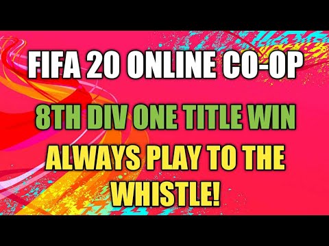 Fifa 20 Online Co-op Seasons: 8th Title Win with Chillypiper39!