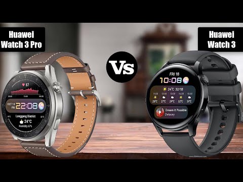 Huawei Watch 3 Pro vs Huawei Watch 3