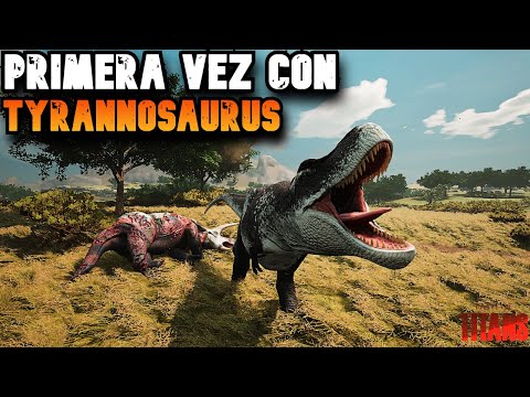 I NEVER IMAGINED THAT THE T-REX WOULD BE THE BEST DINOSAUR IN PATH OF TITANS // THEY ALL FALL AT ...