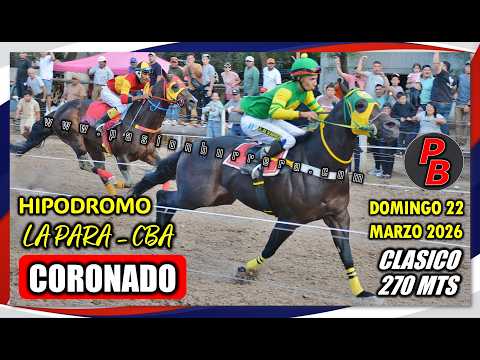 CORONADO: HIPODROMO MUNICIPAL LA PARA, CORDOBA (22-03-2026)
