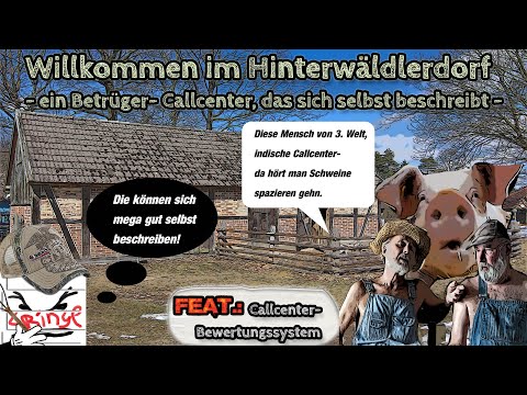 HINTERWÄLDLER- #Callcenter-Betrüger meint sich selbst, indem er indische Scam-Callcenter beschreibt!