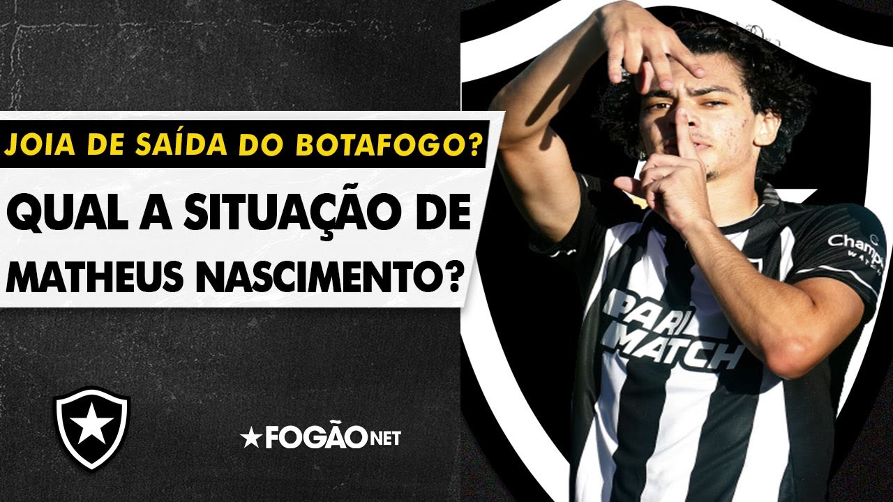 VÍDEO | Como está a situação de momento de Matheus Nascimento no Botafogo