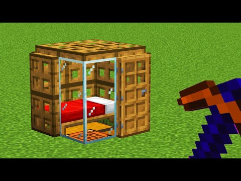 TapPeep - Minecraft tiny Illegal House! 😱