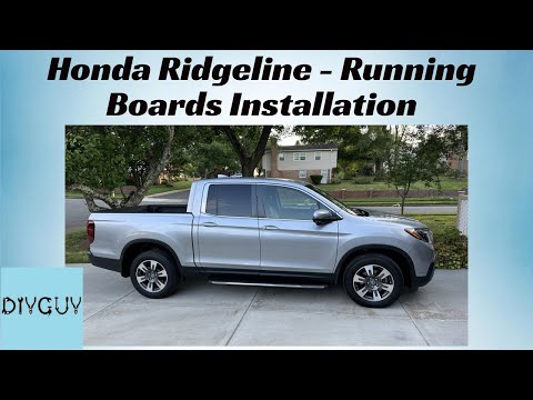 2017 Honda Ridgeline Running Boards Installation