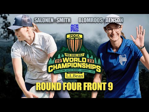 ARP | 2023 PDGA Pro Worlds | R4F9 | Blomroos : Salonen : A. Smith : Benson | FPO Chase Card |