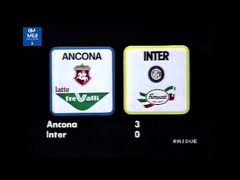 1992-93 (12^ - 06-12-1992) Ancona-INTER 3-0 [Détári,Détári,Lupo] Servizio DomenicaSprint Rai2