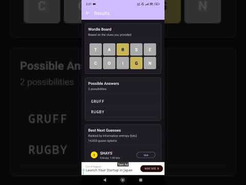 Wordle Lens - AI Camera Solver