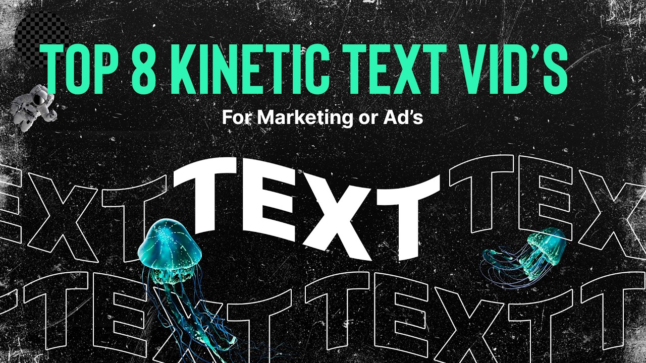 8 Best Kinetic Typography Examples for Inspiration 2025