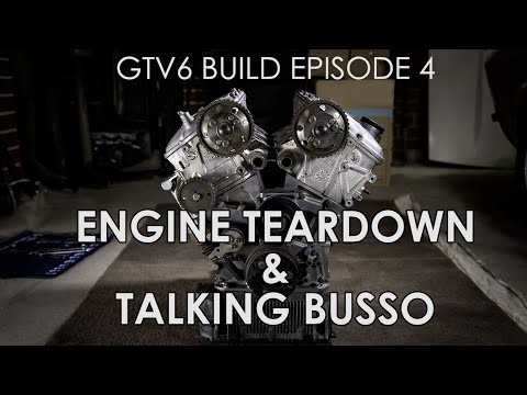 GTV6 3.0 Build - Episode 4 - ENGINE TEARDOWN & TALKING BUSSO