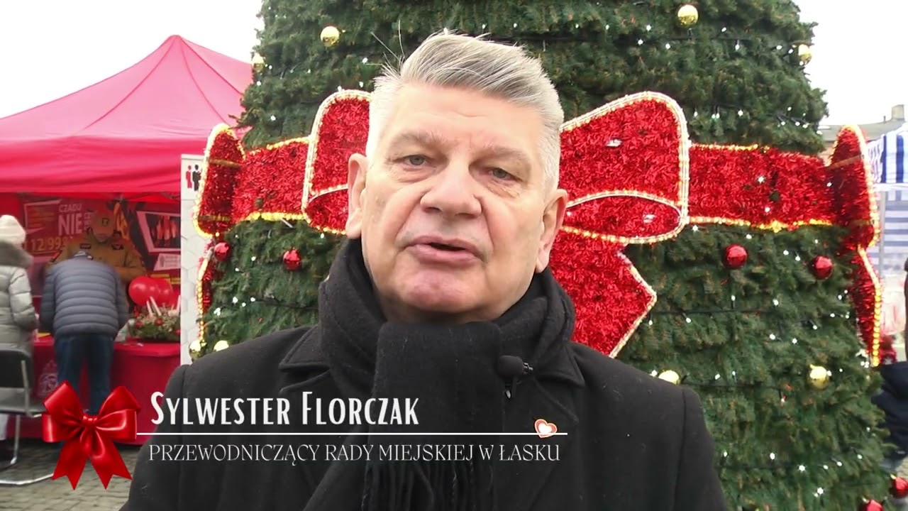 Sylwester Florczak – Przewodniczący RM w Łasku | życzenia świąteczne