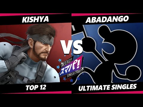 Sumapa 82 - Kishya (Snake) Vs. Abadango (Game & Watch) SSBU Ultimate Tournament
