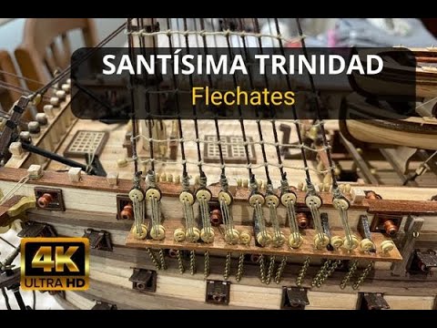 Maqueta barco Santísima Trinidad - Flechastes