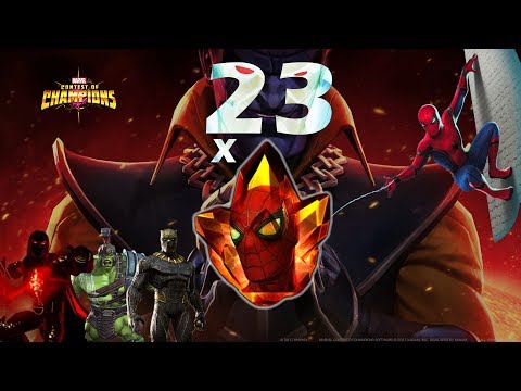 HUGE 23 x 4 star Crystal Opening - Marvel Contest of Champions