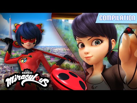 MIRACULOUS | 🐞 Compilation 🐾 FULL EPISODES ▶️ [Ikari Gozen - Timetagger] Season 3