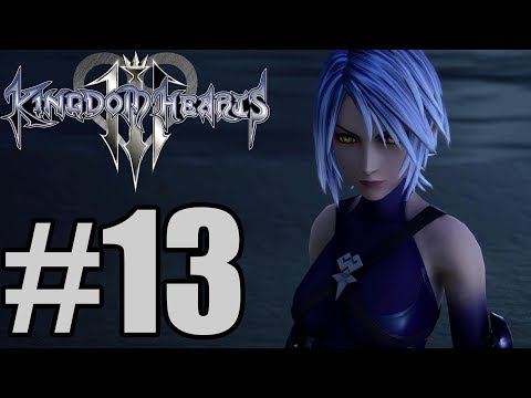 Kingdom Hearts 3 (English) Gameplay Walkthrough Part 13 -Aqua ( No Commentary)