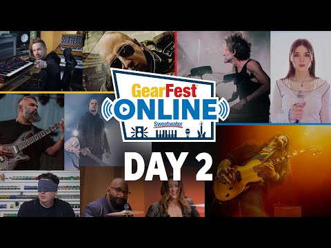 GearFest 2022 Day 2 Livestream: Jason Richardson, J3PO, Thomas Lang, Jared James Nichols