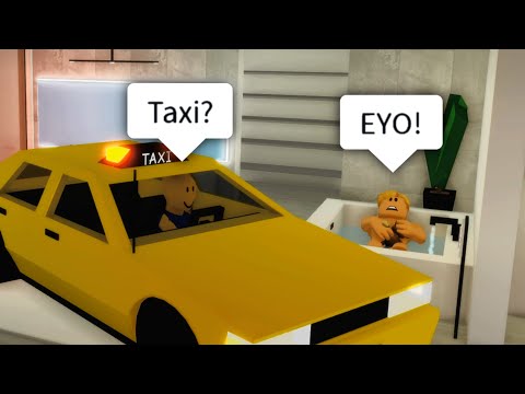 ROBLOX Brookhaven 🏡RP - FUNNY MOMENTS (TAXI 13)