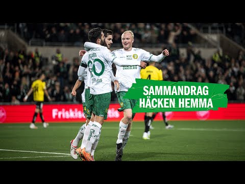 HÖJDPUNKTER | Hammarby 2-2 BK Häcken | Delad pott efter tapp på stopptid