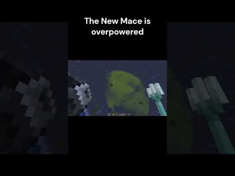 Insanely OP Chromasizer Mace in Minecraft #shorts