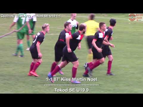 Csolnoki SZSE U19 – Tokod SE U19 1-1 (0-0) - Összefoglaló