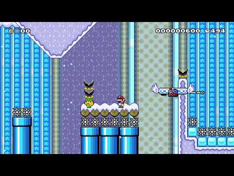 ★Platform: Winter Valley★ by #Platform 🍄Super Mario Maker 2 ✹Switch✹ #bre