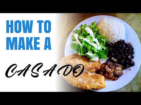 How To Make A Costa Rican Casado Dish