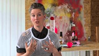 Kosta Boda Make Up Photo Shoot with Åsa Jungnelius