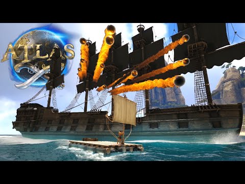 ATLAS #8 - PIRATENSCHIFFE GREIFEN an & die GEFÄHRLICHE POWER STONE INSEL! | LP Atlas Deutsch