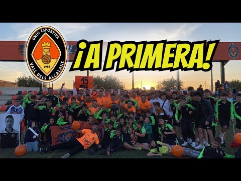 ¡El UE VALL DELS ALCALANS es de PRIMERA FFCV! Ascenso 23/24